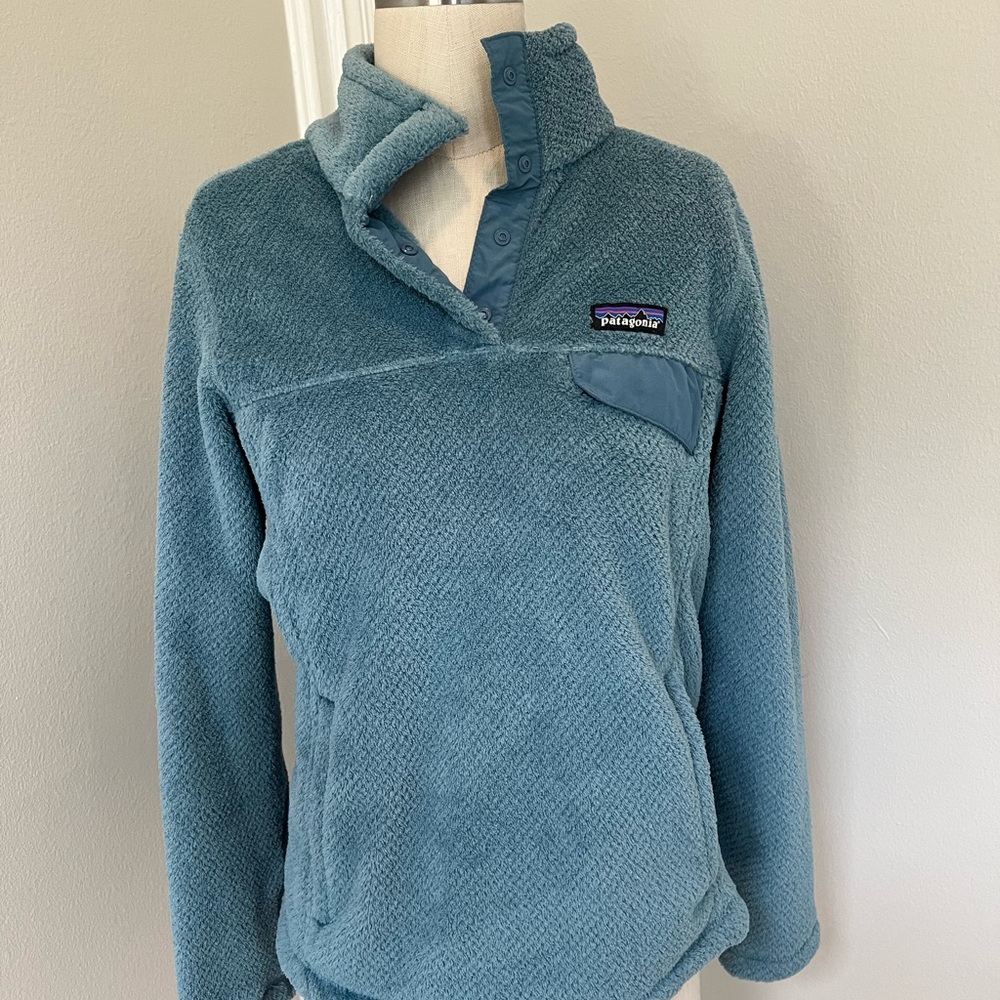 Patagonia Re-Tool Snap T Pullover Abalone Blue / Small
